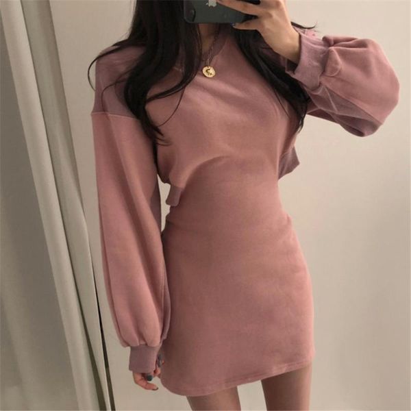 casual dresses 2021 autumn fashion women back hollow out waist long sleeve o-neck streetwear bodycon pencil dress, Black;gray
casual dresses 2021 autumn fashion women back hollow out waist long sleeve o-neck streetwear bodycon pencil dress, Black;gray