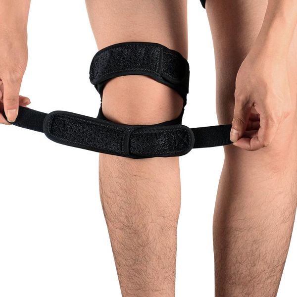 elbow & knee pads adjustable patellar tendon support strap band brace for running basketball outdoor, Black;gray
elbow & knee pads adjustable patellar tendon support strap band brace for running basketball outdoor, Black;gray