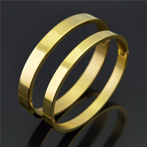 bangle charm 8mm stainless steel couple bangles for women romantic gift high polished gold color smooth men bracelets punk accessories, Black
bangle charm 8mm stainless steel couple bangles for women romantic gift high polished gold color smooth men bracelets punk accessories, Black
