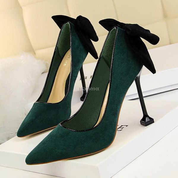dress shoes korean style women's pumps flock high heel for women pointed toe stiletto butterfly-knot ladies wedding, Black
dress shoes korean style women's pumps flock high heel for women pointed toe stiletto butterfly-knot ladies wedding, Black