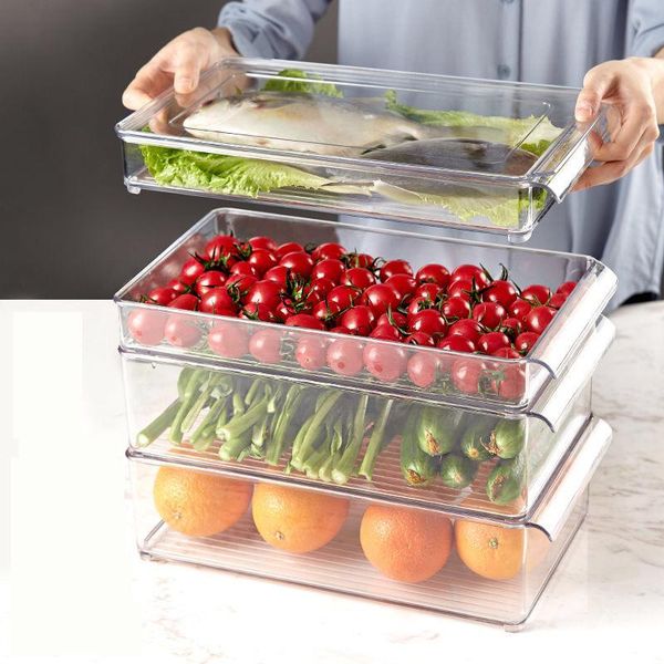 storage bottles & jars plastic container transparent refrigerator drawer organizer vegetable fruit bins kitchen accessories box
storage bottles & jars plastic container transparent refrigerator drawer organizer vegetable fruit bins kitchen accessories box