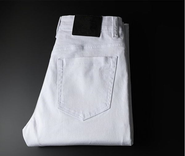 fashion designer shirts men's jeans major style elastic hole-in-the-bottom pant slim beggars personal male jacket down jacket t shirt, Blue
fashion designer shirts men's jeans major style elastic hole-in-the-bottom pant slim beggars personal male jacket down jacket t shirt, Blue