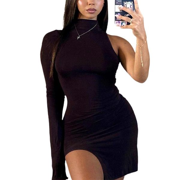 casual dresses 2021 women autumn turtleneck long-sleeve dress ladies fashion bodycon clubwear one shoulder skinny irregular, Black;gray
casual dresses 2021 women autumn turtleneck long-sleeve dress ladies fashion bodycon clubwear one shoulder skinny irregular, Black;gray