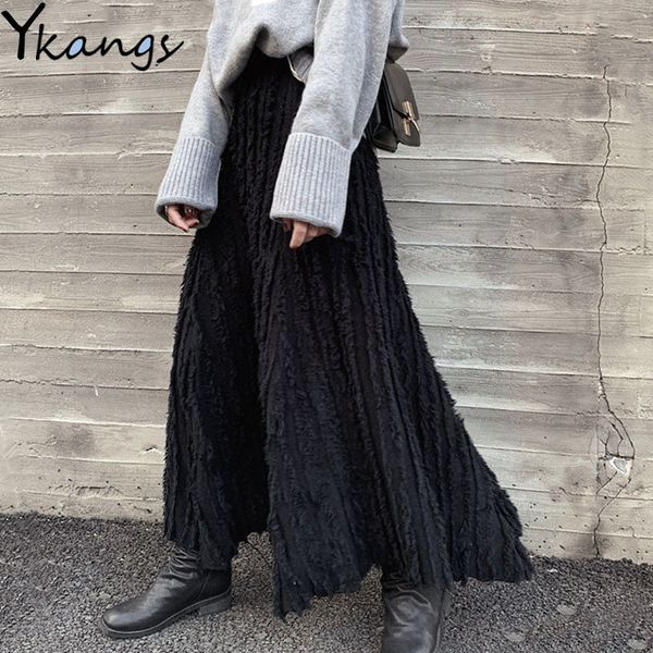 2021 gotic long black knitted women winter fringed knit irregular autumn korean style female tassel high waist skirt rqd8
2021 gotic long black knitted women winter fringed knit irregular autumn korean style female tassel high waist skirt rqd8
