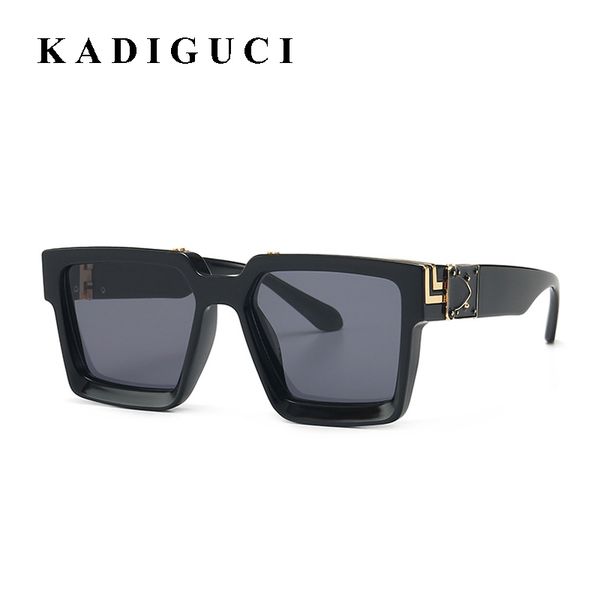 KADIGUCI New Summer Style Gold Plated Top Eyewear Retro Men Sunglasses Women UV400 Sun Glasses Square Stylish Shades K371, White;black
KADIGUCI New Summer Style Gold Plated Top Eyewear Retro Men Sunglasses Women UV400 Sun Glasses Square Stylish Shades K371, White;black
