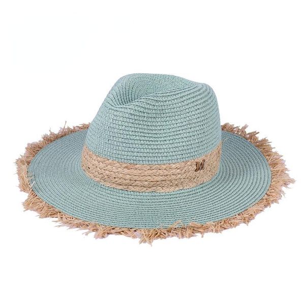 wide brim hats 2021 fashion summer cowboy cap casual sun for women letter m jazz straw men beach panama hat wholesale rh, Blue;gray
wide brim hats 2021 fashion summer cowboy cap casual sun for women letter m jazz straw men beach panama hat wholesale rh, Blue;gray