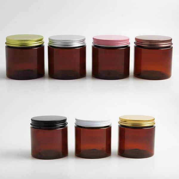 30pcs empty 200ml 200cc big pet cream jar pot amber brown plastic body lotion storage packaging container bottle
30pcs empty 200ml 200cc big pet cream jar pot amber brown plastic body lotion storage packaging container bottle