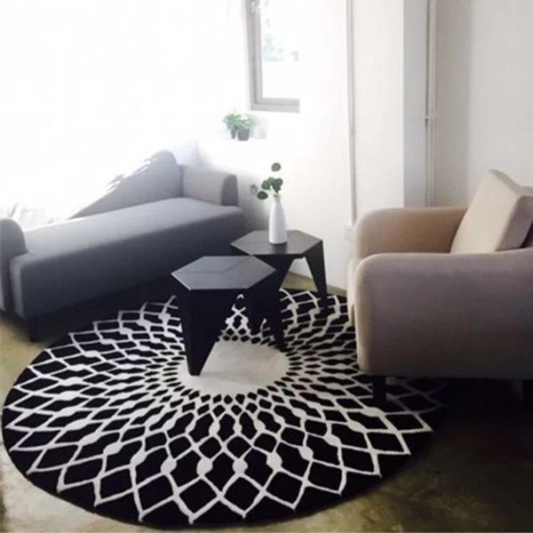 carpets liu fashion fleece nordic black and white round carpet living room coffee table bedroom study chinese rug hallway mat
carpets liu fashion fleece nordic black and white round carpet living room coffee table bedroom study chinese rug hallway mat