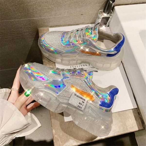 dress shoes women's jogging and laser running shoes, transparent platform shoes harajuku, with gelatine, for spring, fe2i, Black
dress shoes women's jogging and laser running shoes, transparent platform shoes harajuku, with gelatine, for spring, fe2i, Black