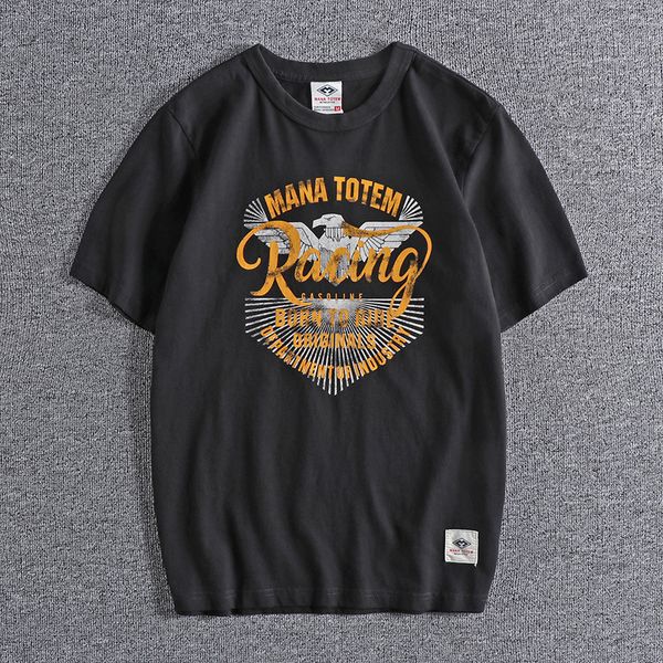 2021 new arrival letter eagle print short sleeve t-shirt men's versatile round neck wear shirt wholesale 0898 9v2s, White;black
2021 new arrival letter eagle print short sleeve t-shirt men's versatile round neck wear shirt wholesale 0898 9v2s, White;black