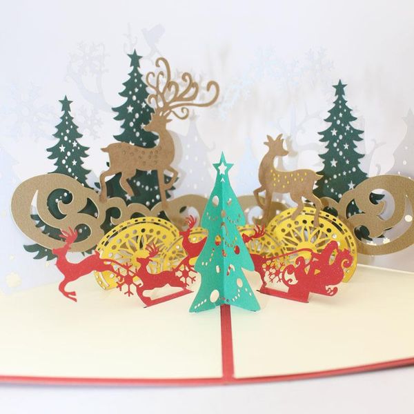 christmas creative 3d three-dimensional greeting card santa tree deer car holiday blessing custom commemorative card
christmas creative 3d three-dimensional greeting card santa tree deer car holiday blessing custom commemorative card