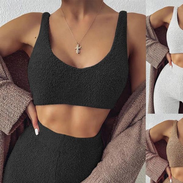 fashion autumn winter two pieces suit women 2021 new sportswear v neck plush short sling lady trousers home wear, Gray
fashion autumn winter two pieces suit women 2021 new sportswear v neck plush short sling lady trousers home wear, Gray