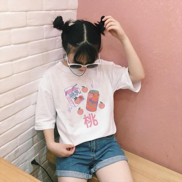 cartoon peach juice japanses aesthetic womens t shirts grunge harajuku cute kawaii summer casual tumblr outfit fashion, White
cartoon peach juice japanses aesthetic womens t shirts grunge harajuku cute kawaii summer casual tumblr outfit fashion, White