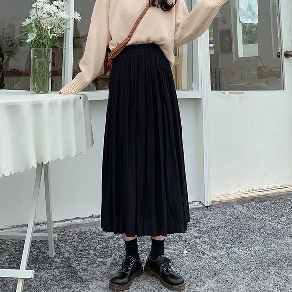 aethetic korean high waist skirts women winter elastic black skirt hippie skater school vintage falda larga skirts by50bsq
aethetic korean high waist skirts women winter elastic black skirt hippie skater school vintage falda larga skirts by50bsq