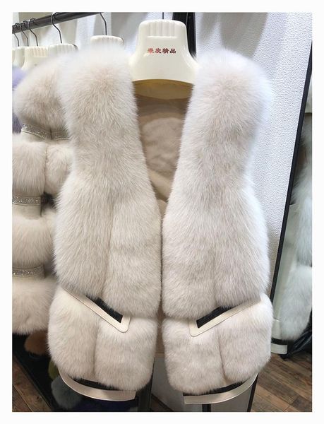 women's fur & faux vest natural real short casual fashion warm autumn and winter european street style, Black
women's fur & faux vest natural real short casual fashion warm autumn and winter european street style, Black