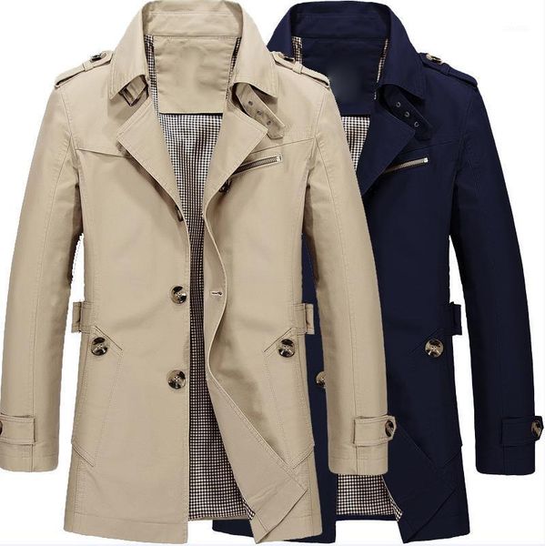 men's jackets jacket men fashion design overcoat slim fit solid cotton khaki clothing long coat, Black;brown
men's jackets jacket men fashion design overcoat slim fit solid cotton khaki clothing long coat, Black;brown