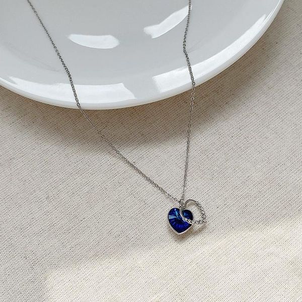 pendant necklaces yaonuan korean light luxury silver-plated necklace for women blue crystal zircon nestable heart shining fashion jewelr
pendant necklaces yaonuan korean light luxury silver-plated necklace for women blue crystal zircon nestable heart shining fashion jewelr