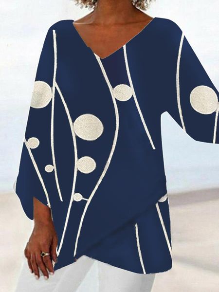 fashion loose long sleeved shirt v neck woman shirt large size loose woman drop shipping good quality, White