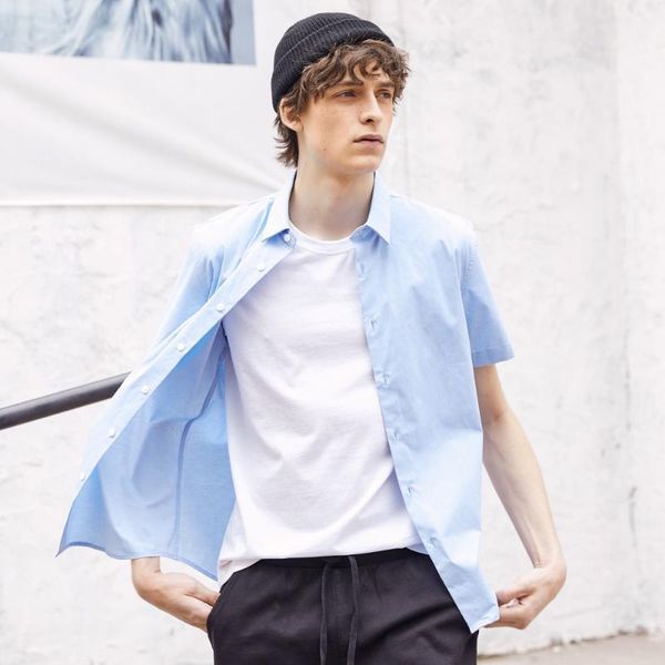 metersbonwe short sleeve shirt for men new summer trend solid color shirt cool and breathable poplin for handsome men1, White;black
metersbonwe short sleeve shirt for men new summer trend solid color shirt cool and breathable poplin for handsome men1, White;black