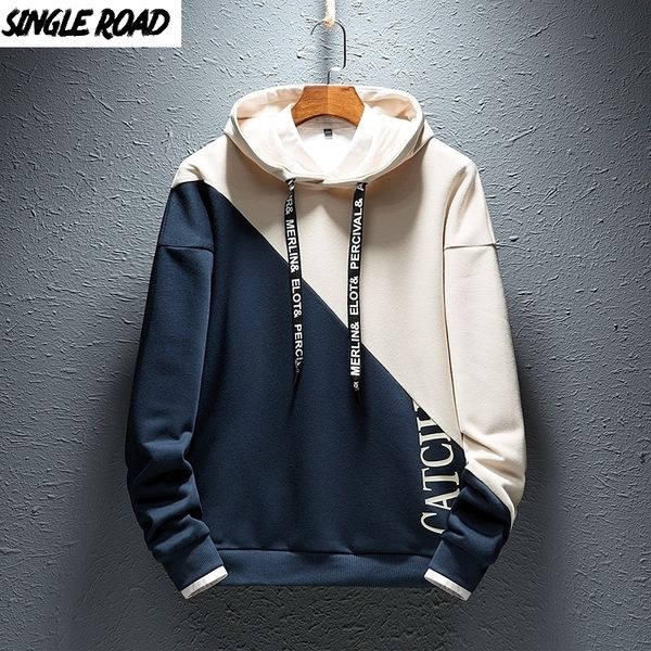 singleroad mens hoodies men colorblock casual patchwork hoodie man japanese streetwear hip hop khaki hoodie sweatshirt men 201113, Black
singleroad mens hoodies men colorblock casual patchwork hoodie man japanese streetwear hip hop khaki hoodie sweatshirt men 201113, Black