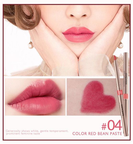 lip pencils han qian professional automatic rotating matte lipstick pen waterproof sweat-proof non-marking lips makeup cosmetics
lip pencils han qian professional automatic rotating matte lipstick pen waterproof sweat-proof non-marking lips makeup cosmetics