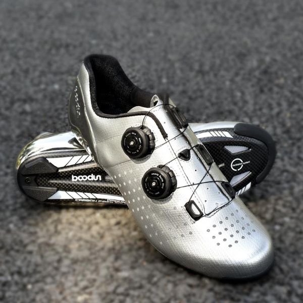 cycling footwear style silver boodun men women road bike shoes with carbon fiber sole breathable cleats bicycle, Black
cycling footwear style silver boodun men women road bike shoes with carbon fiber sole breathable cleats bicycle, Black
