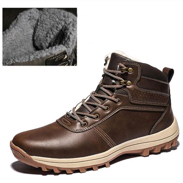 men boots winter shoes with fur 2019 fashion leather shoes mans footwear casual ankle boots man winter sneakers plus size 39-48 
men boots winter shoes with fur 2019 fashion leather shoes mans footwear casual ankle boots man winter sneakers plus size 39-48