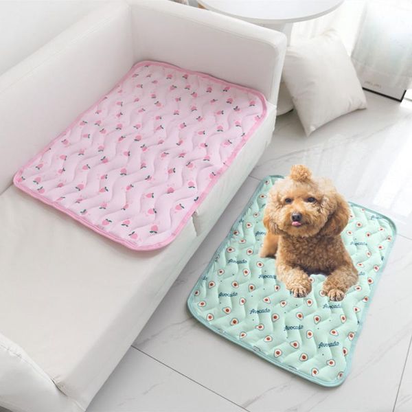 cat beds & furniture summer mat pet ice silk cool feeling dog cold fabrics thin cotton filling inside fruit pattern
cat beds & furniture summer mat pet ice silk cool feeling dog cold fabrics thin cotton filling inside fruit pattern