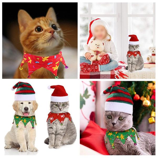 cat costumes christmas cats adjustable collar with bells pets hat scarf bow tie costume accessories decoration for kittens puppy small dog
cat costumes christmas cats adjustable collar with bells pets hat scarf bow tie costume accessories decoration for kittens puppy small dog
