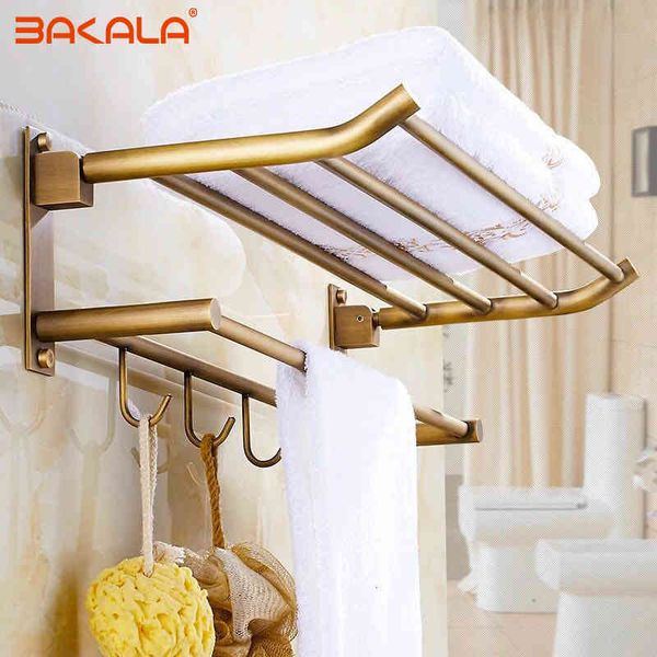 bathroom shelves nail foldable antique brass bath towel rack active holder double shelf with hooks accessories 0d7p
bathroom shelves nail foldable antique brass bath towel rack active holder double shelf with hooks accessories 0d7p