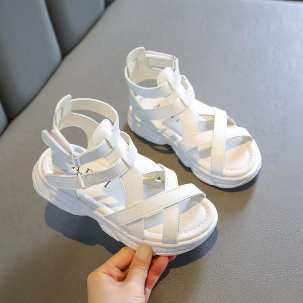 sandals summer girl casual children fashion kids baby girls single for big shoes teenagers simplicity, Black;red
sandals summer girl casual children fashion kids baby girls single for big shoes teenagers simplicity, Black;red