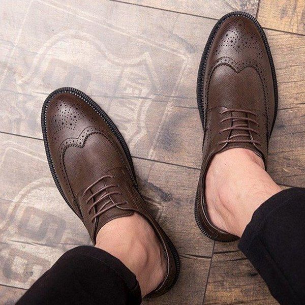 dress shoes men male business man formal vintage pu leather brogues mens driving men's zapatos de hombres personlizar m0959, Black
dress shoes men male business man formal vintage pu leather brogues mens driving men's zapatos de hombres personlizar m0959, Black