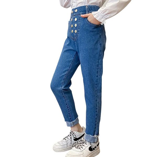 jeans girl button girl's jeans spring autumn for kids casual style children's clothes 6 8 10 12 14, Blue
jeans girl button girl's jeans spring autumn for kids casual style children's clothes 6 8 10 12 14, Blue