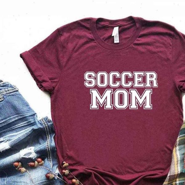 women t shirt soccer mom letter print tshirt women short sleeve o neck loose t shirt ladies causal tee shirt clothes, White
women t shirt soccer mom letter print tshirt women short sleeve o neck loose t shirt ladies causal tee shirt clothes, White