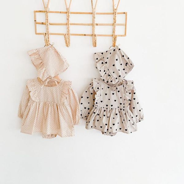 jumpsuits autumn baby girls clothes love long sleeve cotton jumpsuit romper twins ruffle cute infant skirt outfits with cap po prop, Blue
jumpsuits autumn baby girls clothes love long sleeve cotton jumpsuit romper twins ruffle cute infant skirt outfits with cap po prop, Blue