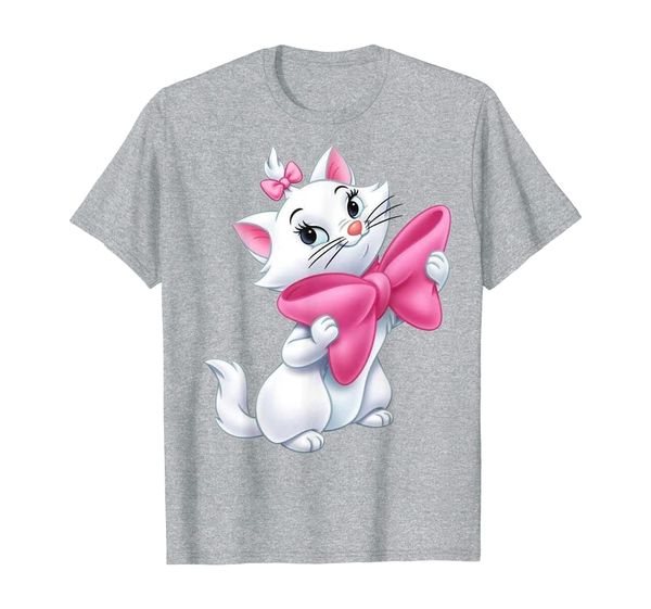 womens marie cat cartoon tee, aristocats kitty, plush gift t-shirt, White;black
womens marie cat cartoon tee, aristocats kitty, plush gift t-shirt, White;black