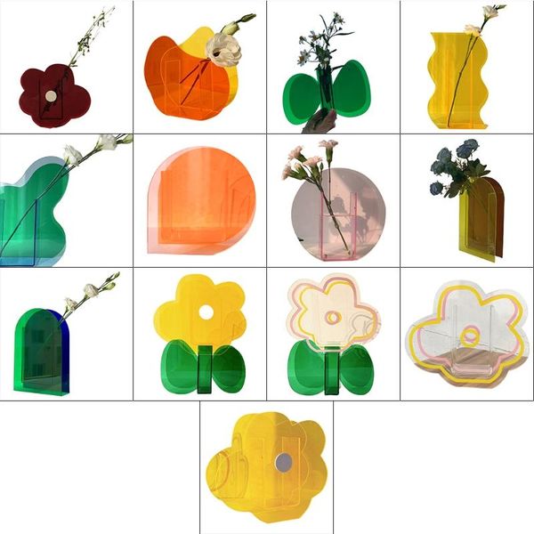 planters & pots colorful acrylic vase transparent flower arrangement ornaments fashion art
planters & pots colorful acrylic vase transparent flower arrangement ornaments fashion art
