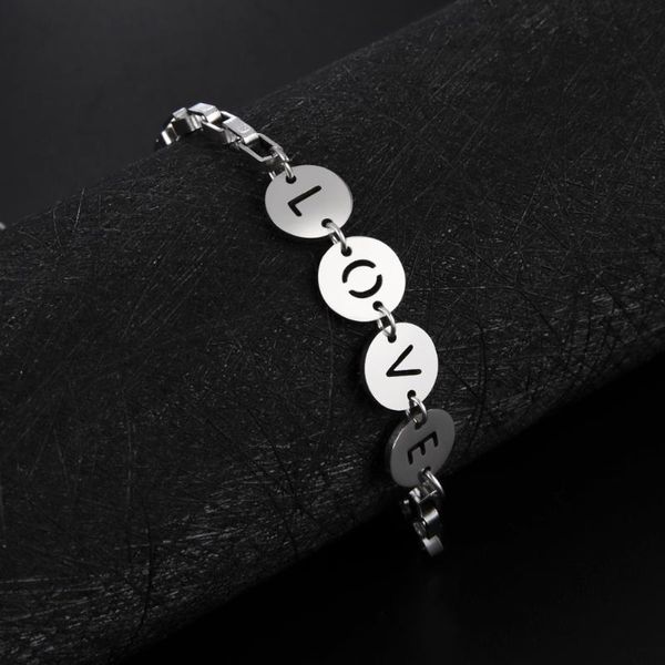 charm bracelets lucktune love letter pendant bracelet for women stainless steel round chain valentine's day boho jewelry gift, Golden;silver
charm bracelets lucktune love letter pendant bracelet for women stainless steel round chain valentine's day boho jewelry gift, Golden;silver
