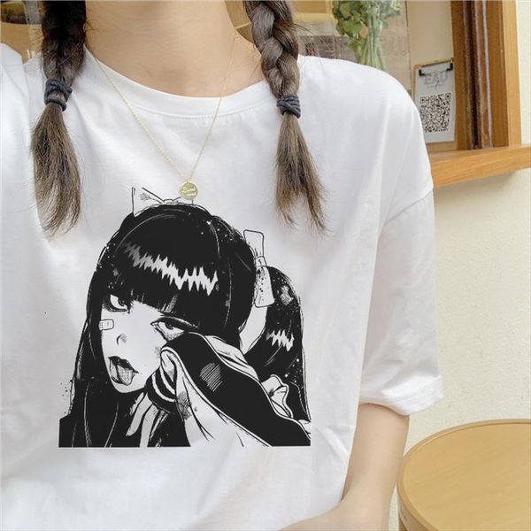 cartoon anime dark girl print women t shirt japan harajuku streetwear punk goth summer loose chic ins fun vintage y2k, White
cartoon anime dark girl print women t shirt japan harajuku streetwear punk goth summer loose chic ins fun vintage y2k, White