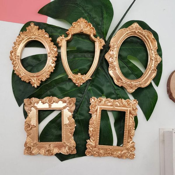 frames 2/5pcs european style po frame retro resin picture small baroque holder home desk decoration wedding gift
frames 2/5pcs european style po frame retro resin picture small baroque holder home desk decoration wedding gift