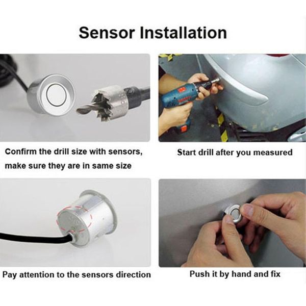 car rear view cameras& parking sensors led wireless sensor kit parktronic 4 auto reverse assistance backup radar monitor system detector de
car rear view cameras& parking sensors led wireless sensor kit parktronic 4 auto reverse assistance backup radar monitor system detector de