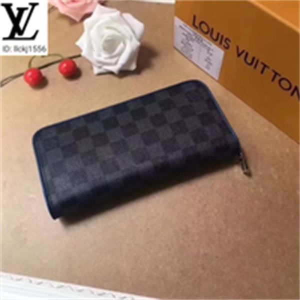 real brand clutches designer wallets luxury br2o long n63305 purse black grid leather blue chain lining compact zipper wallet men evening ke, Red;black
real brand clutches designer wallets luxury br2o long n63305 purse black grid leather blue chain lining compact zipper wallet men evening ke, Red;black