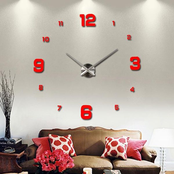 2021 3d wall clock modern design mirror acrylic large wall clock mute living room decoration self-adhesive diy
2021 3d wall clock modern design mirror acrylic large wall clock mute living room decoration self-adhesive diy