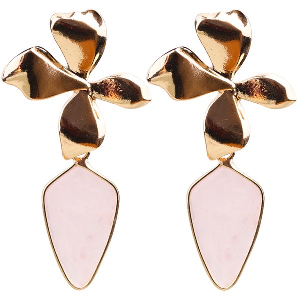 golden non toxic alloy flowers earrings natural powder rose pink crystal pendant dangle chandelier earrings, Silver
golden non toxic alloy flowers earrings natural powder rose pink crystal pendant dangle chandelier earrings, Silver