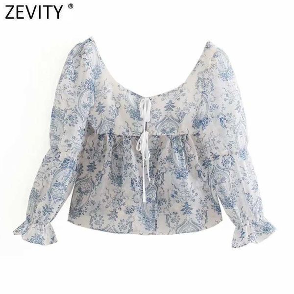 zevity women fashion floral print transparent organza blouse female puff sleeve lace up smock shirt chic summer ls9230 210603, White
zevity women fashion floral print transparent organza blouse female puff sleeve lace up smock shirt chic summer ls9230 210603, White