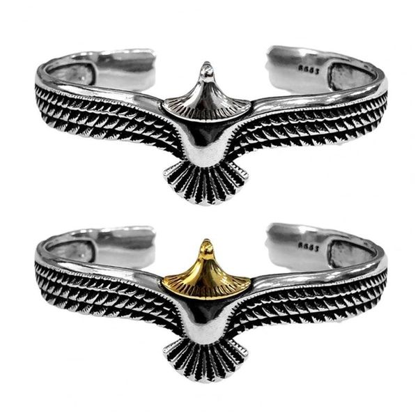 bracelet eagle design open vintage jewelry gift ornament for daily life, Black
bracelet eagle design open vintage jewelry gift ornament for daily life, Black