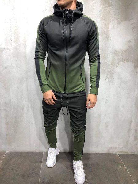 men's tracksuits zogaa sportswear two piece set mens casual hooded sports wear tracksuit training sweat suit men track -3xl, Gray
men's tracksuits zogaa sportswear two piece set mens casual hooded sports wear tracksuit training sweat suit men track -3xl, Gray
