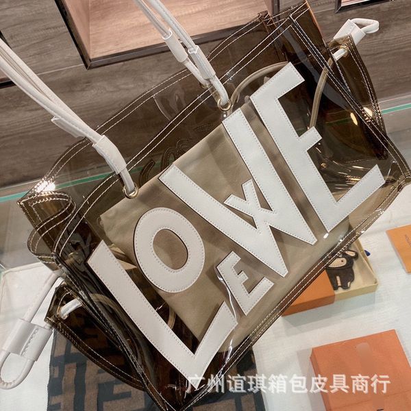 outlet 2021 women's transparent large capacity jelly beach single shoulder crossbar with bag designers handbag yw
outlet 2021 women's transparent large capacity jelly beach single shoulder crossbar with bag designers handbag yw