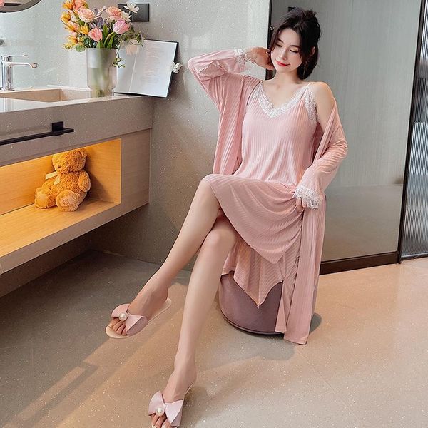 women's sleepwear 2pcs women kimono robe sets bride dressing bathrobe gown cotton lace strap nightdress summer lingerie home, Black;red
women's sleepwear 2pcs women kimono robe sets bride dressing bathrobe gown cotton lace strap nightdress summer lingerie home, Black;red