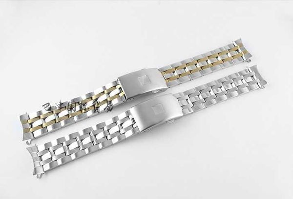 19mm/20mm prc200 t17 t461 t014430a t014427a t014410a watchband watch parts male strip solid stainless steel bracelet strap h0915, Silver
19mm/20mm prc200 t17 t461 t014430a t014427a t014410a watchband watch parts male strip solid stainless steel bracelet strap h0915, Silver